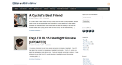 Desktop Screenshot of bikeinreview.com
